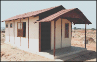 Prototype of a Bamboo house